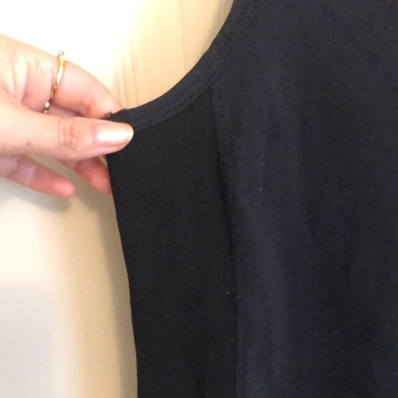Black stretchy fitted dress - Picture 3 of 3